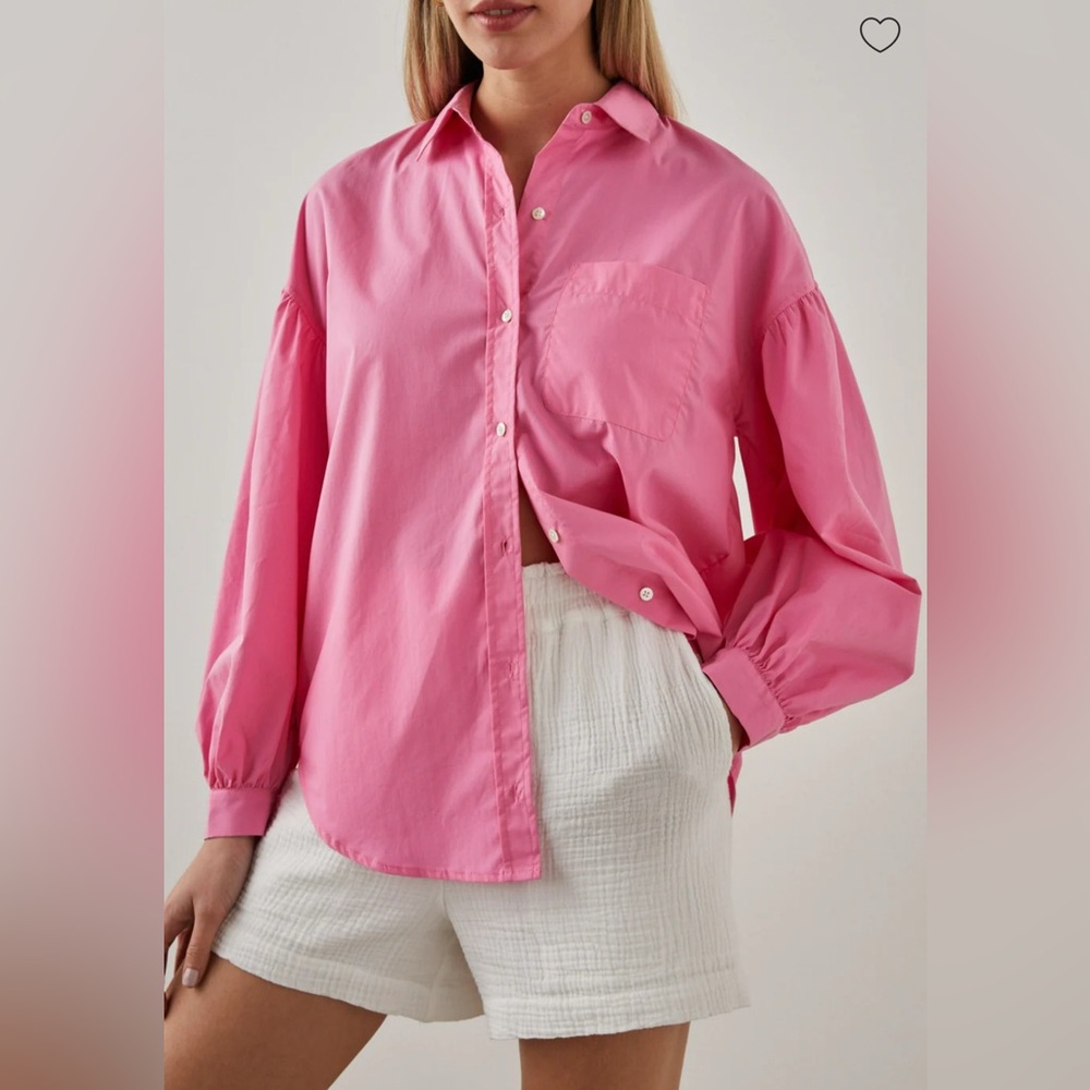 Rails Janae Shirt Hot‎ Pink L